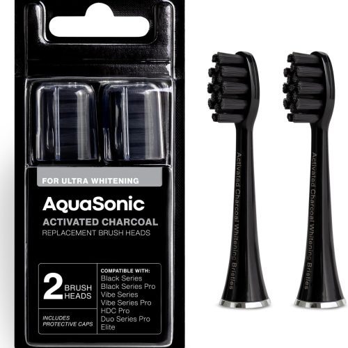 Activated Charcoal Brush Heads